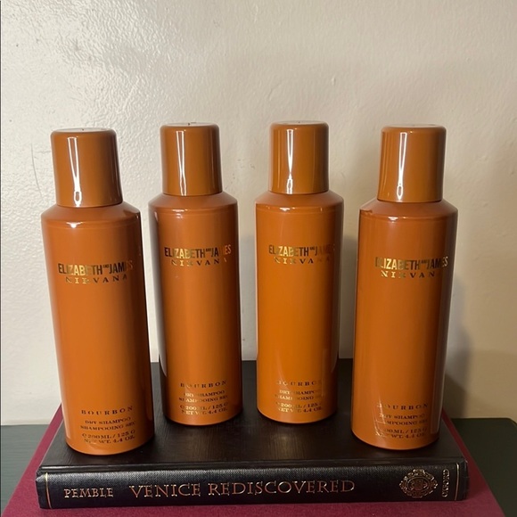 Elizabeth and James Other - New Elizabeth and James Nirvana Bourbon Set of 4 Full Size Dry Shampoo 4.4 oz